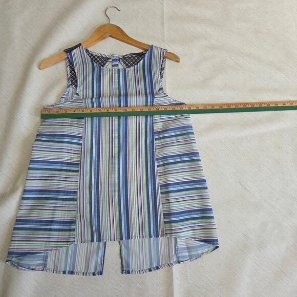 Doe & Rae cute sleeveless blouse womans size Small - Picture 4 of 7